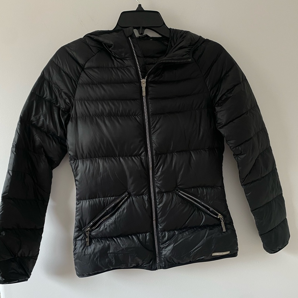 Porsche Design Sport Womens Black Puffer Jacket Size XXS